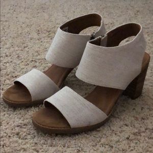 TOMS Majorca Cutout Sandal Natural Yarn Dye